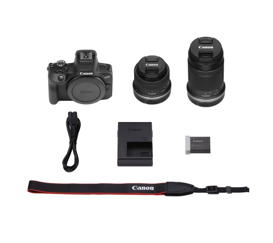 Canon EOS R100 18-45 + 55-210