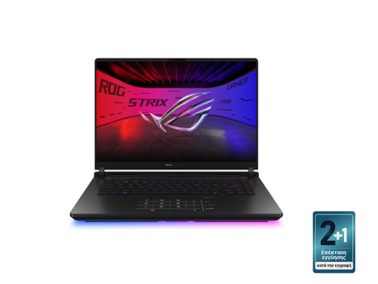 Laptop Asus ROG Strix SCAR 16 16'' WQXGA / U9-275HX/ 32GB/ 2TB SSD/ RTX 5090/ Windows 11 Pro / 2Y 90NR0L81-M00540