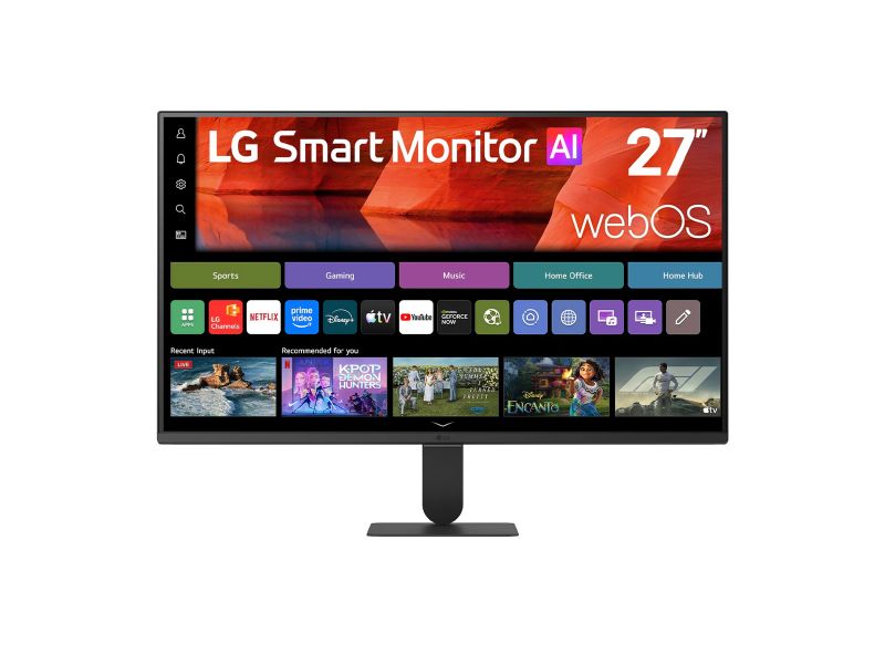 Monitor LG 27U511SB-W/27-FHD-IPS-120Hz-1ms/webOS Smart Monitor — 27U511SB-W