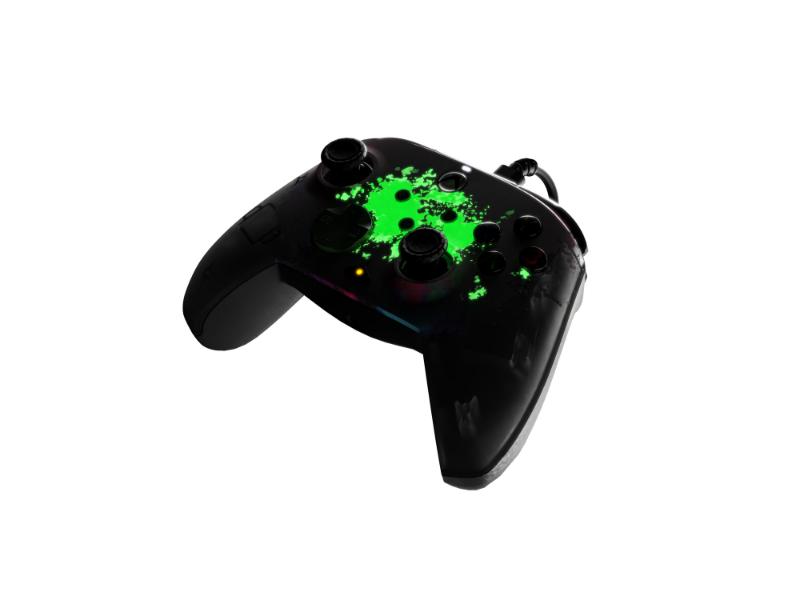 PDP Wired Rematch Ctrl for Xbox Series X — Space Dust Glow in the Dark