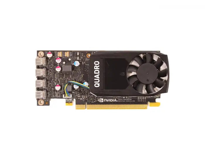 Refurbished | VGA 2GB NVIDIA QUADRO P620 MINI DISPLAY PORTx4 PCI-EX LP