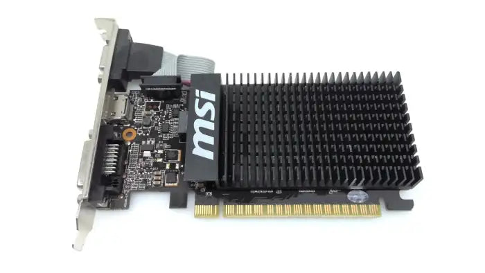Refurbished | VGA 1GB NVIDIA MSI GT710 DDR3 HDMI/DVI/VGA PCIE LP
