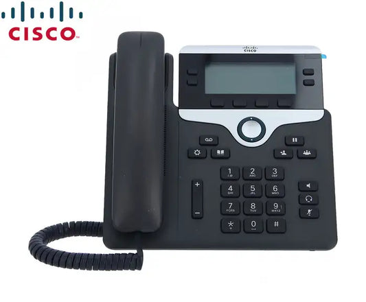 Refurbished | IP PHONE CISCO CP-7841 GRADE A- MONITOR NO HEADSET NO CABLE