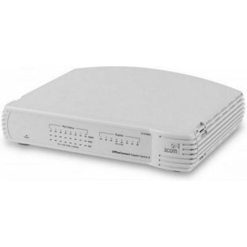 SWITCH 3COM 8PORT 10/100/1000