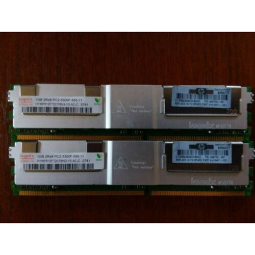 HP 2GB FBD PC2-5300 2x1GB