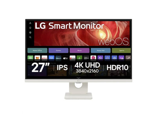 Monitor LG 27U731SA-W / 27'' 4K UHD IPS / 60Hz / HDR10 / USB-C / Voice Recognition / Tilt / VESA – PN: 27U731SA-W