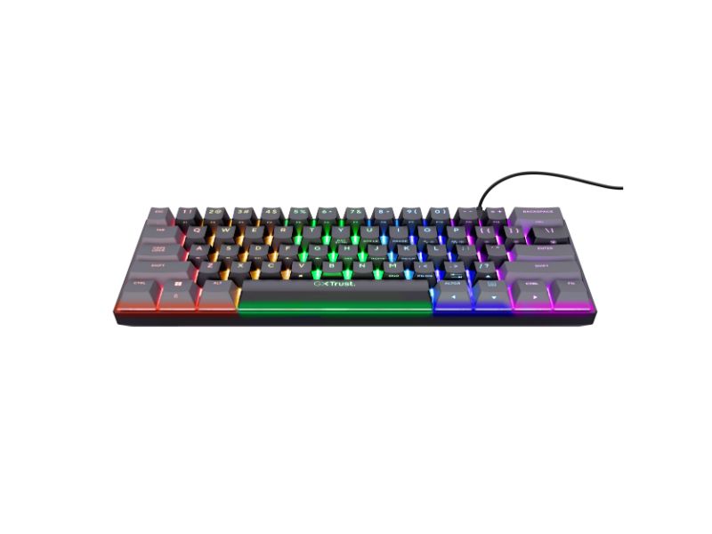 Trust keyboard gaming GXT867 ACIRA 60% MINI US 25882