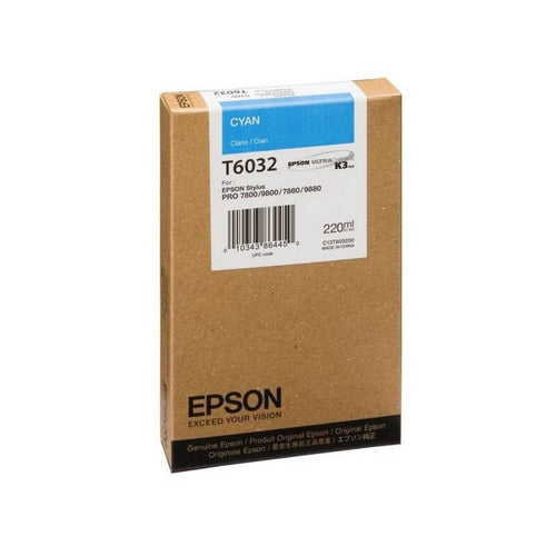 ΑΝΑΛΩΣ EPSON CYAN 220ML C13T603200