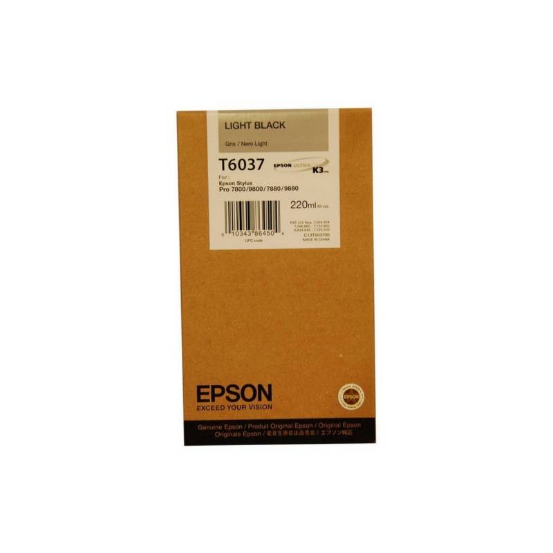 ΑΝΑΛΩΣ EPSON LIGHT-BLACK K3 220ML