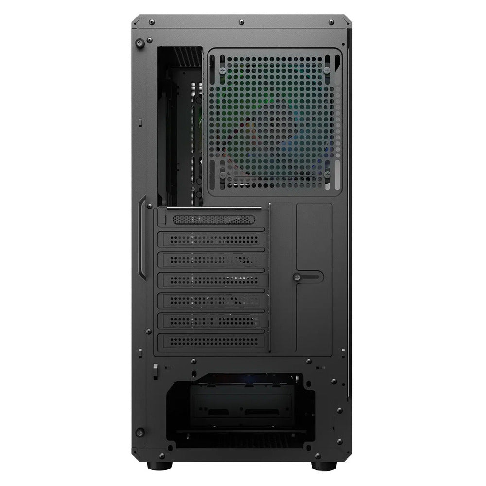 CC-COUGAR Case AIRFACE PURE RGB Tempered Glass Middle ATX Black (4x120mm RGB fans preinstalled)