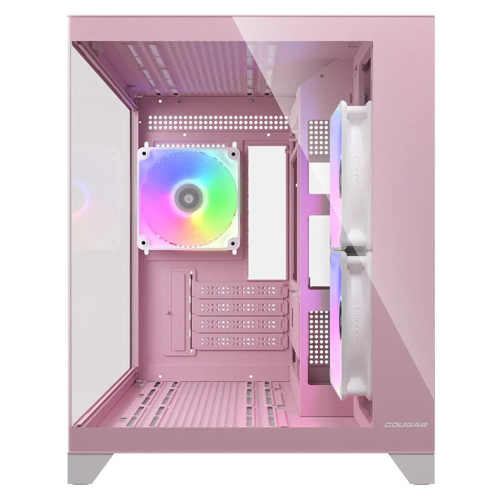 CC-COUGAR Case FV150 Mini RGB |  Micro ATX Pink