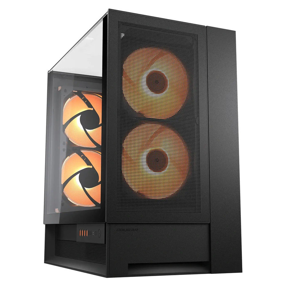 CC-COUGAR Case OMNY X  Middle ATX Black (4x160mm ARGB fans preinstalled)