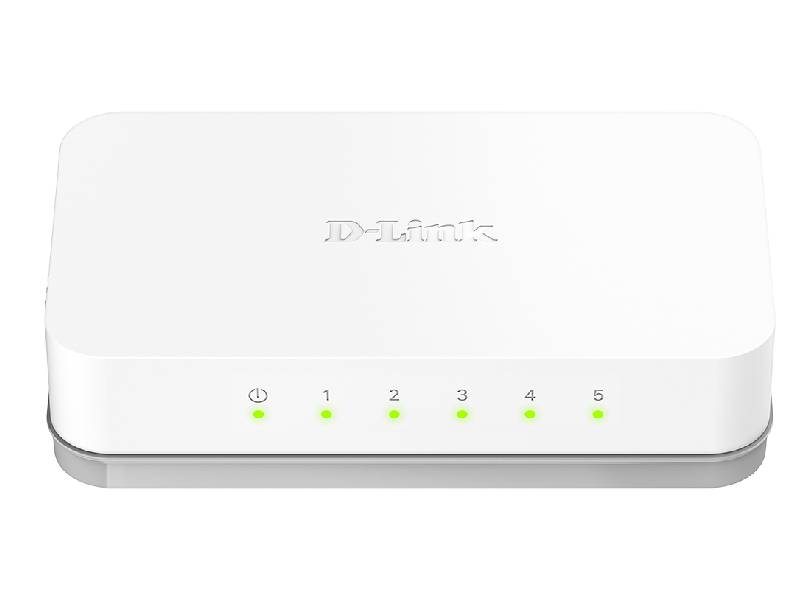 D-Link Desktop Switch 5-Port Fast Ethernet Easy (GO-SW-5E)
