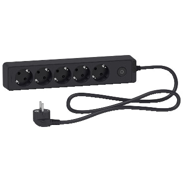 APC Socket ST9451B |  5 Outlets  | 1.5m Cable |  Anthracite