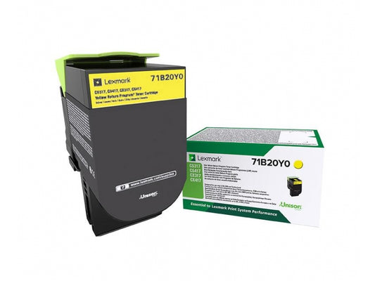 LEXMARK Toner Standard Yellow 71B20Y0