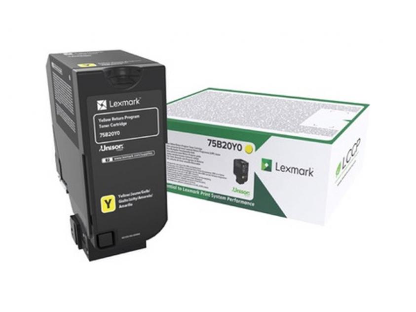 LEXMARK Toner Yellow 75B20Y0