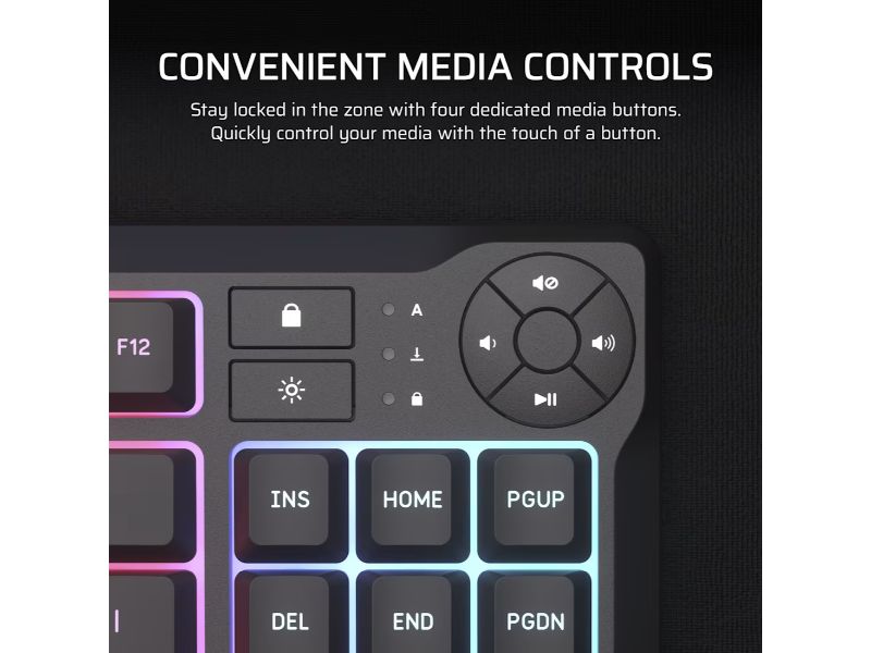 CORSAIR Keyboard K55 CORE TKL (RGB)