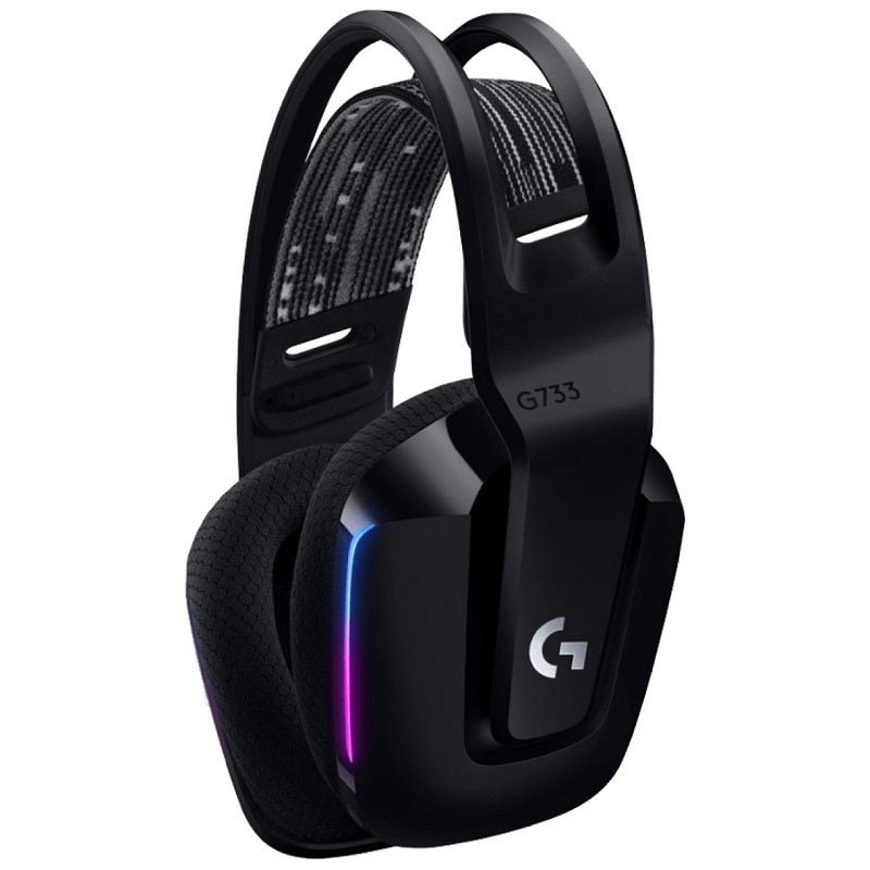 LOGITECH Headset Wireless Gaming G733 LightSpeed Black