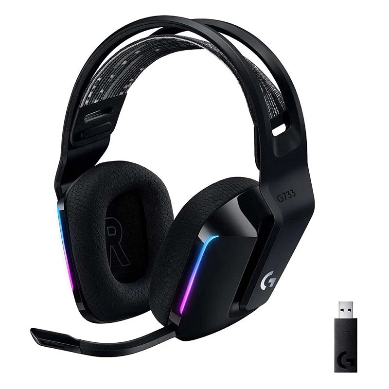 LOGITECH Headset Wireless Gaming G733 LightSpeed Black