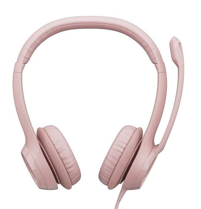 LOGITECH Headset Wired H390 — USB Type A — Rose