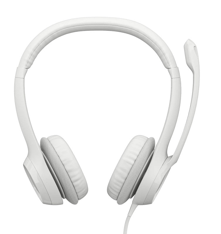 LOGITECH Headset Wired H390 — USB Type A — White