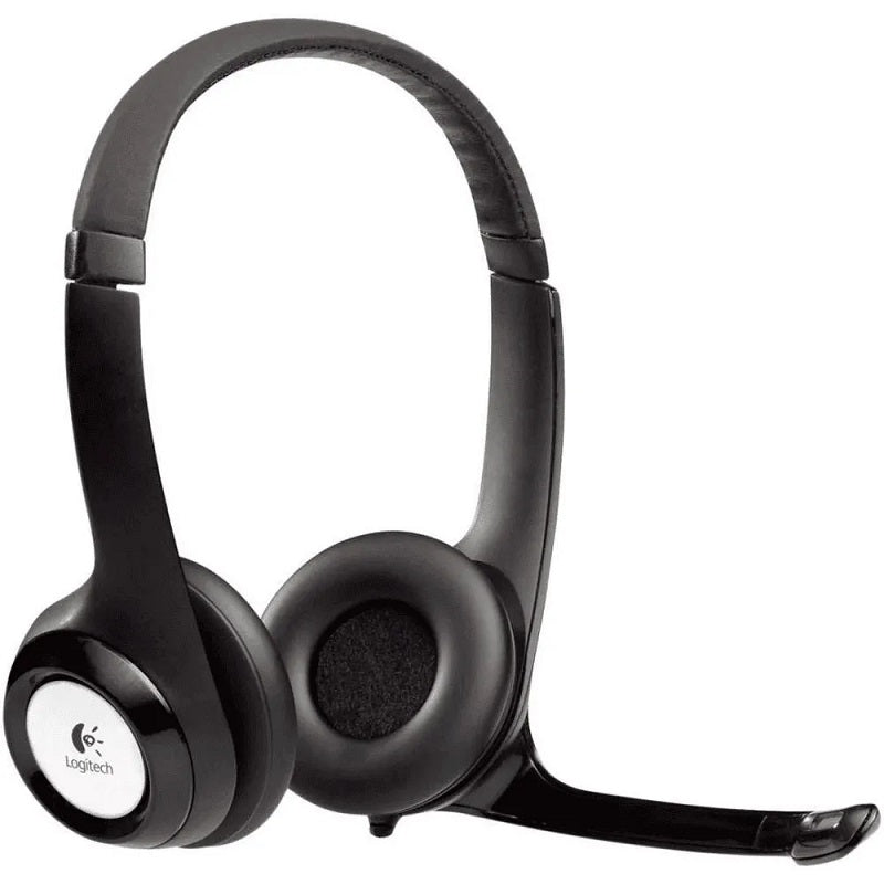 LOGITECH Headset Wired H390 — USB Type C — Graphite