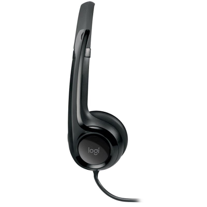 LOGITECH Headset Wired H390 — USB Type C — Graphite