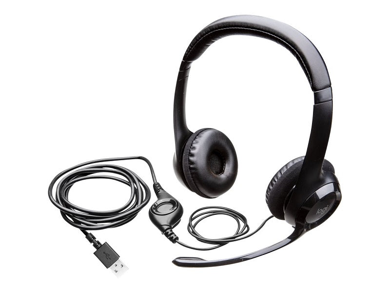 LOGITECH Headset USB H390 Graphite