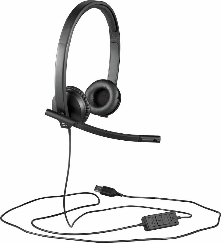 LOGITECH Headset Wired Stereo H570e — Universal Version — USB Type A