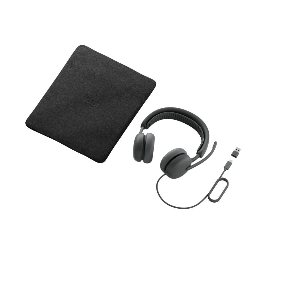 LOGITECH Wired Headset Zone 2 Graphite — Teams