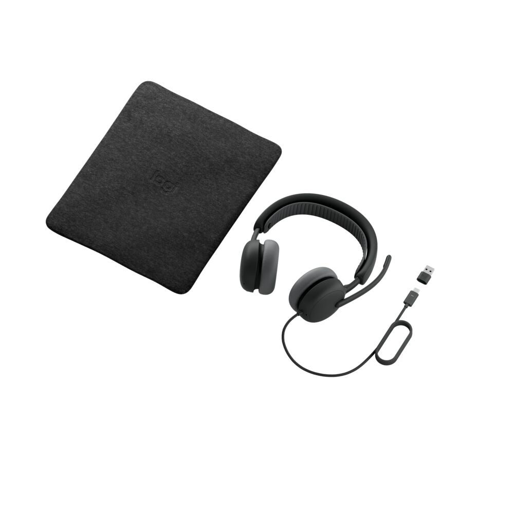 LOGITECH Wired Headset Zone 2 Graphite — Teams