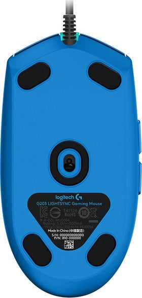LOGITECH Mouse Gaming G102 Lightsync Blue