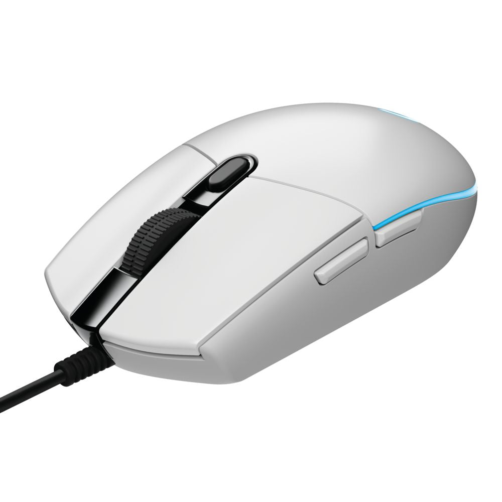 LOGITECH Mouse Gaming G102 Lightsync White