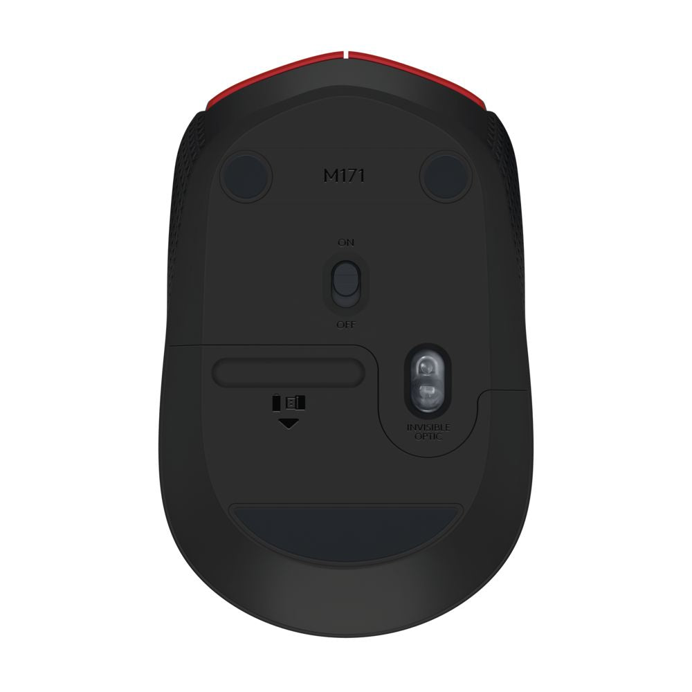 LOGITECH Mouse Wireless M171 Red