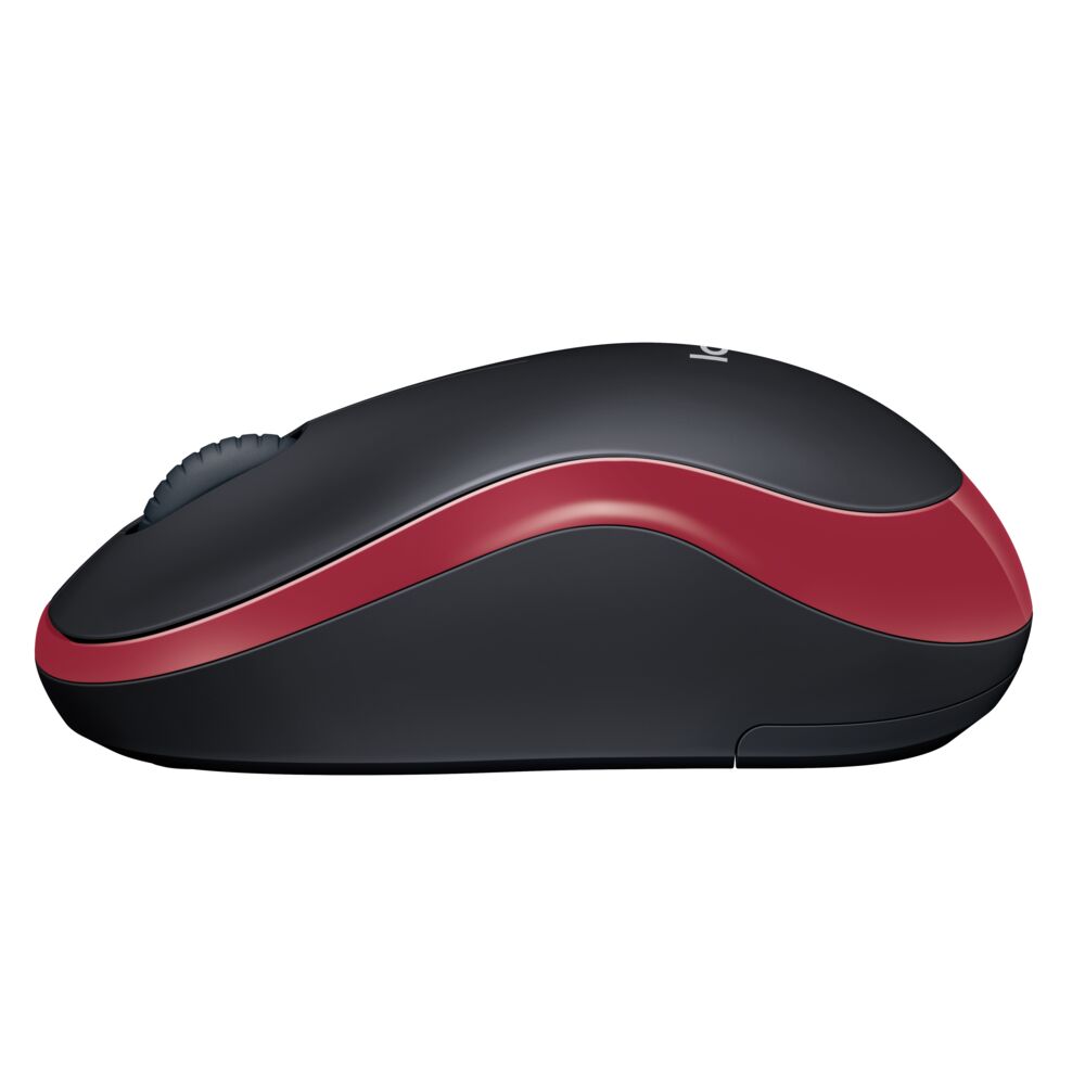 LOGITECH Mouse Wireless M185 Red