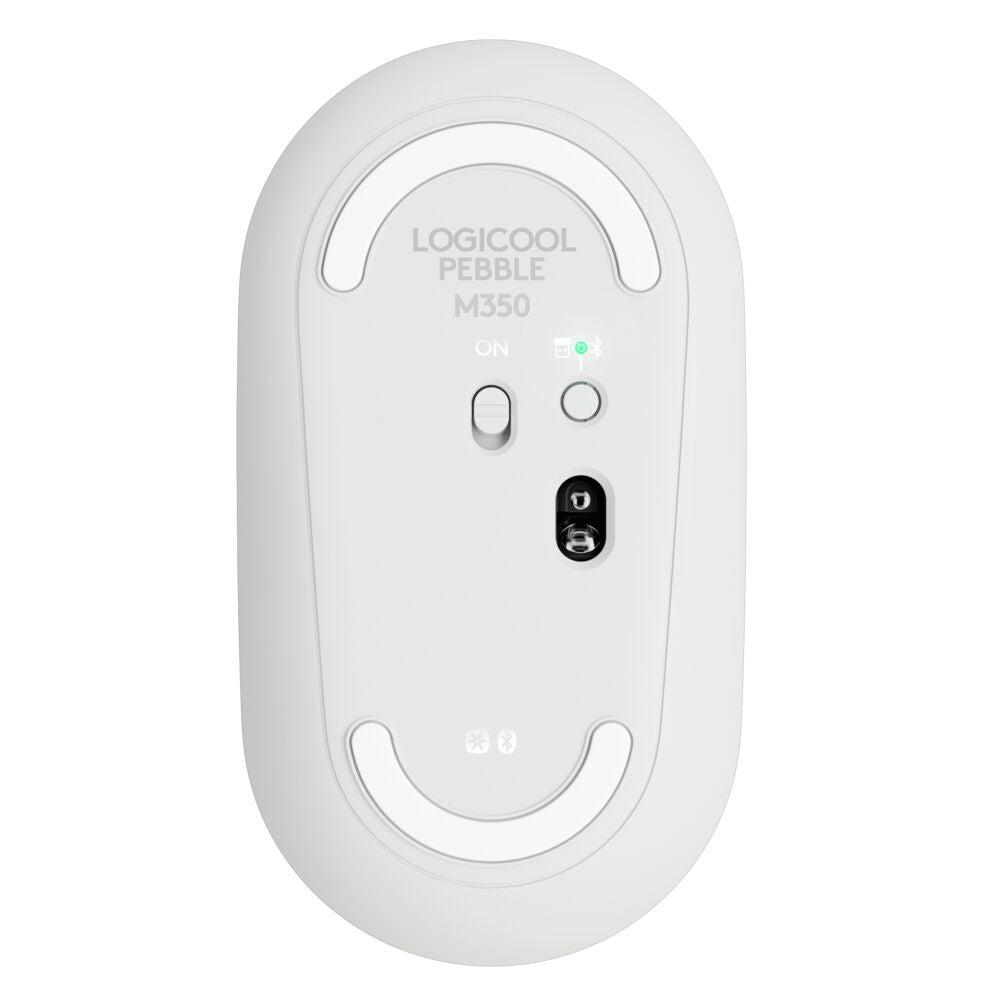 LOGITECH Mouse Wireless M350s White