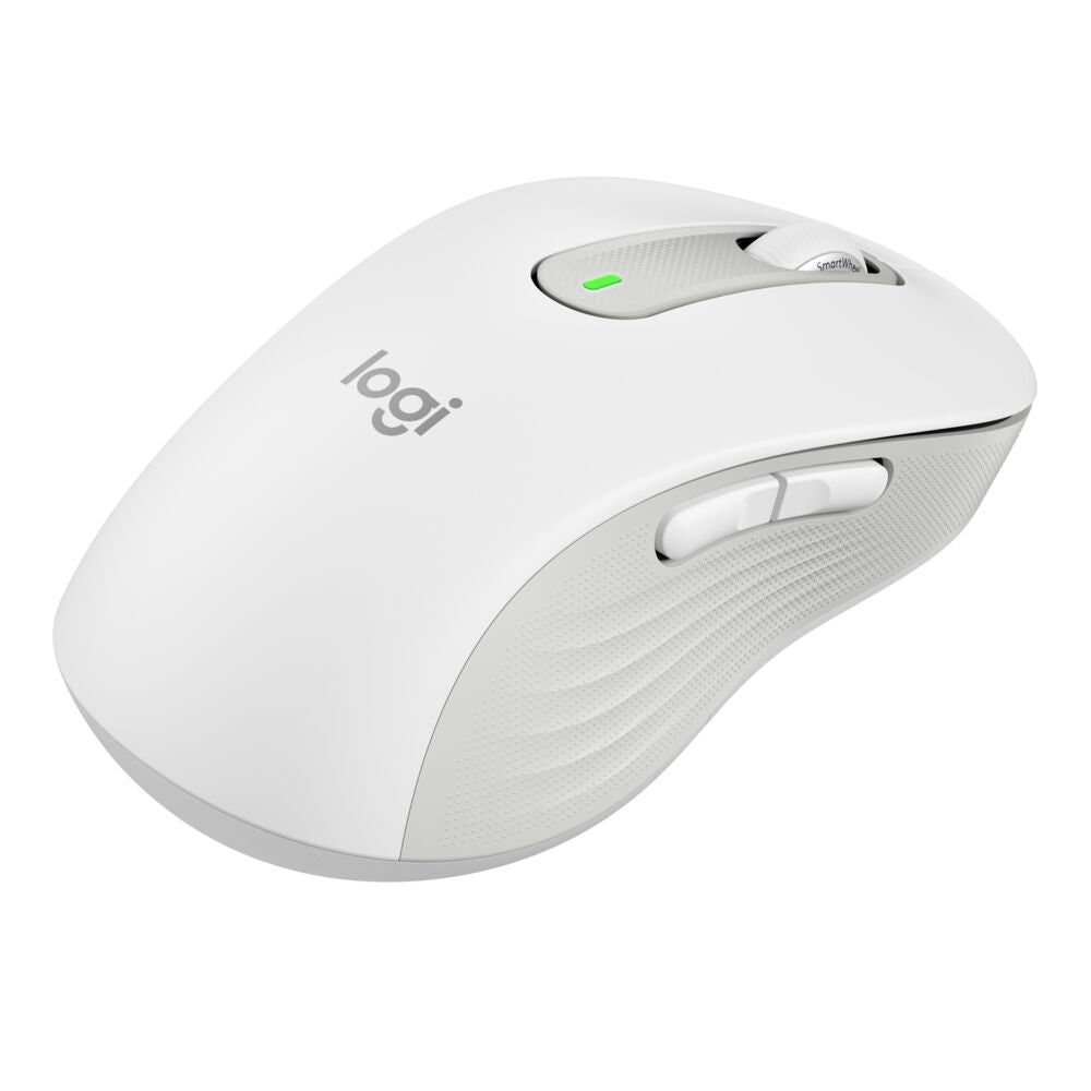 LOGITECH Mouse Wireless M650 Large White Left Hand
