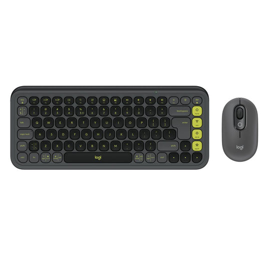 LOGITECH Keyboard/Mouse POP Icon Combo Graphite