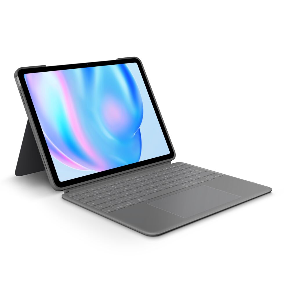 LOGITECH Case / Keyboard Combo Touch για iPad Air 11 ιντσών (M2 και M3) |  iPad Air (5ης γενιάς) Oxford Grey