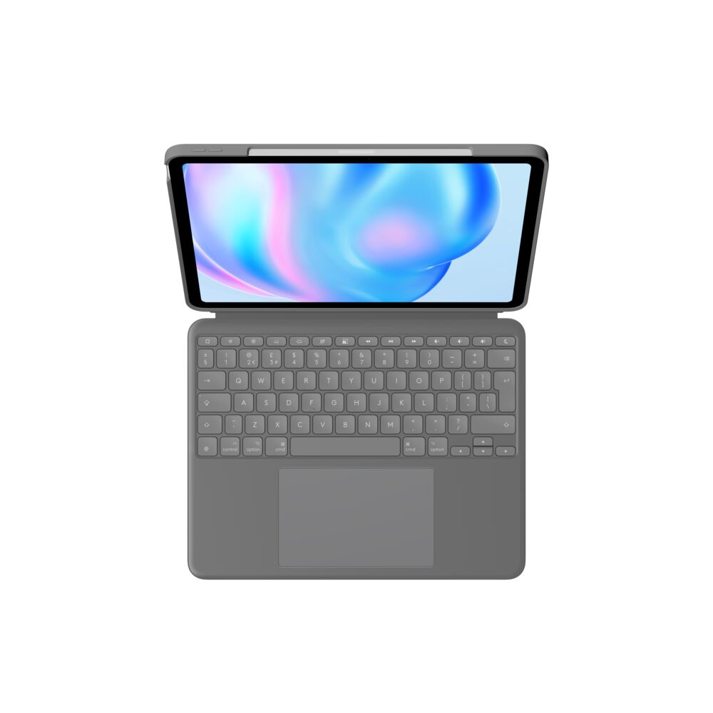 LOGITECH Case / Keyboard Combo Touch για iPad Air 11 ιντσών (M2 και M3) |  iPad Air (5ης γενιάς) Oxford Grey