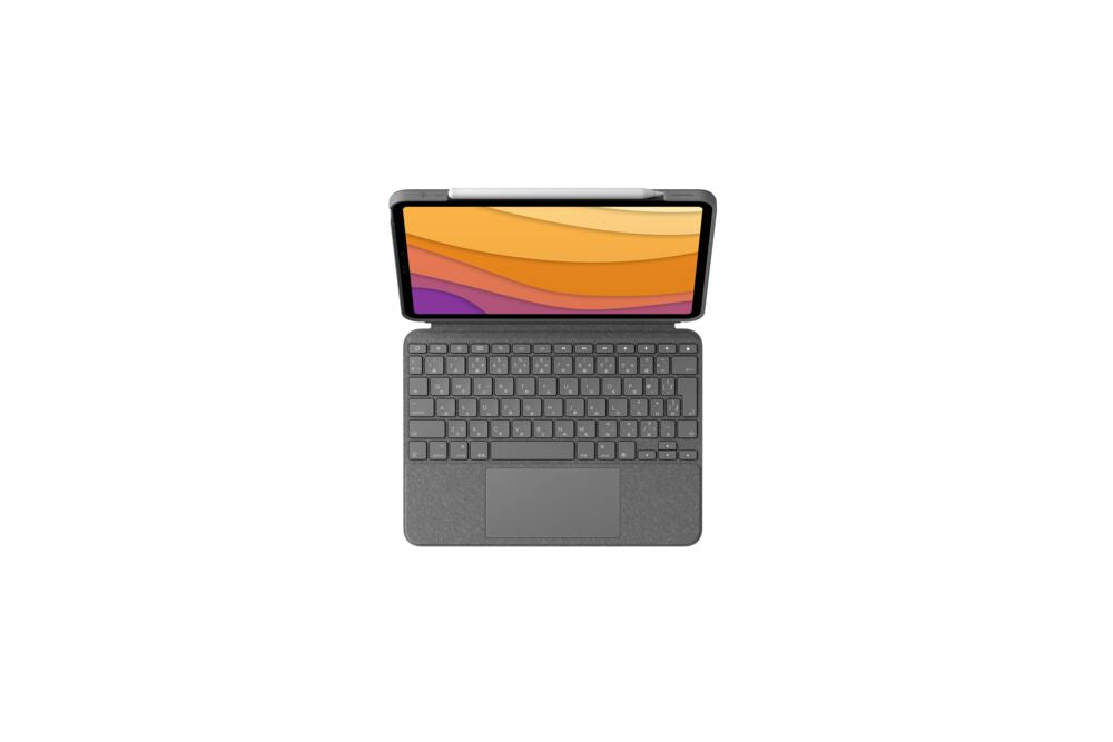 LOGITECH Case / Keyboard Combo Touch για iPad Air 13 ιντσών (M2 και M3), Oxford Grey
