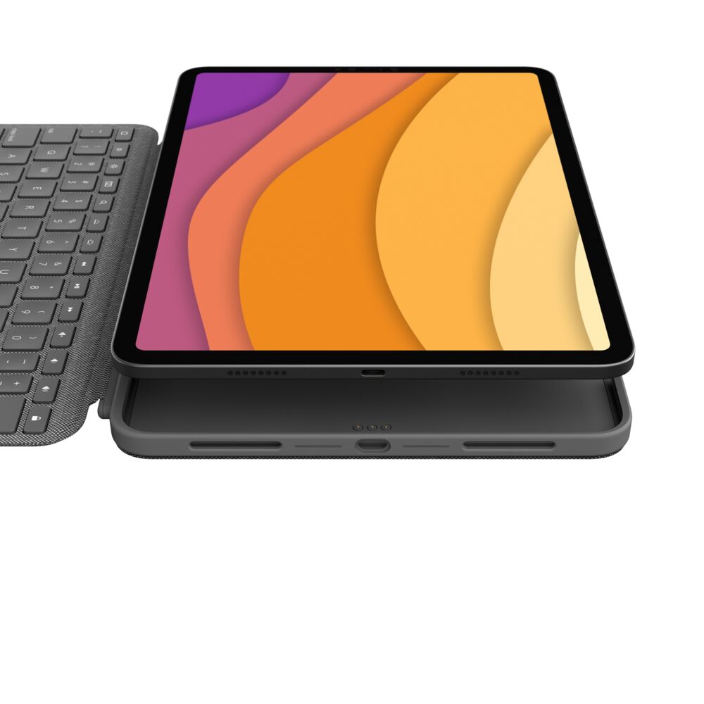 LOGITECH Case / Keyboard Combo Touch για iPad Air 13 ιντσών (M2 και M3), Oxford Grey