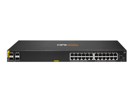 HPE ANW 6000 24G CL4 4F 370W Sw — PN R8N87B