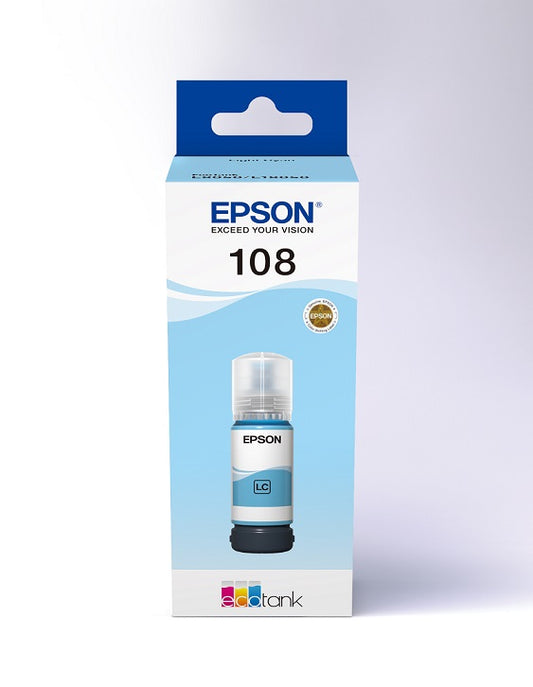 EPSON Ink Bottle Light Cyan C13T09C54A
