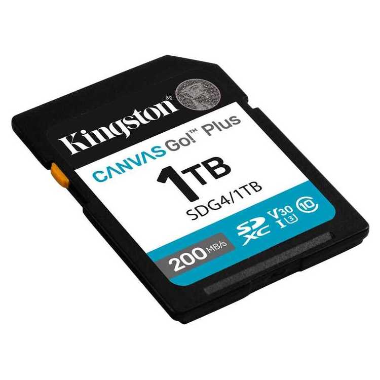 KINGSTON Memory Card SD Canvas Go Plus SDG4/1TB Class 10