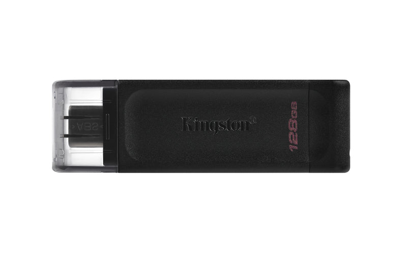 KINGSTON USB Stick Data Traveler DT70/128GB, USB 3.2 Type-C, Black