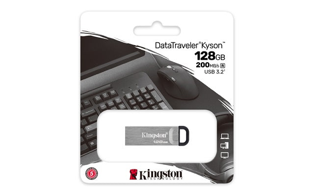 KINGSTON USB Stick Data Traveler DTKN/128GB,USB 3.2, Silver