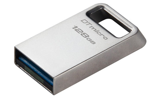 KINGSTON USB Stick Data Traveler Micro DTMC3G2/128GB, USB 3.2 Silver
