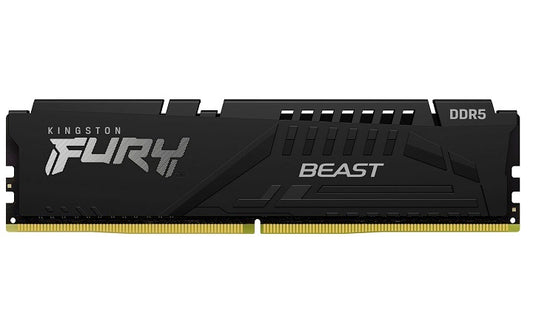 KINGSTON Memory KF552C40BBK2-16 FURY Beast Black DDR5, 5200MT/s, 16GB kit of 2