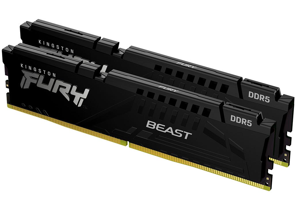 KINGSTON Memory KF556C36BBE2K2-64  FURY Beast Black DDR5 |  5600MT/s |  64GB kit of 2